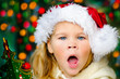 Photo: Baby Santa surprising Baby Santa surprising
