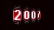 contador año 2000 a 2011