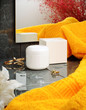 crème de beauté dans la salle de bain