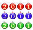2011 with Christmas ball