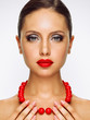 beautiful young woman