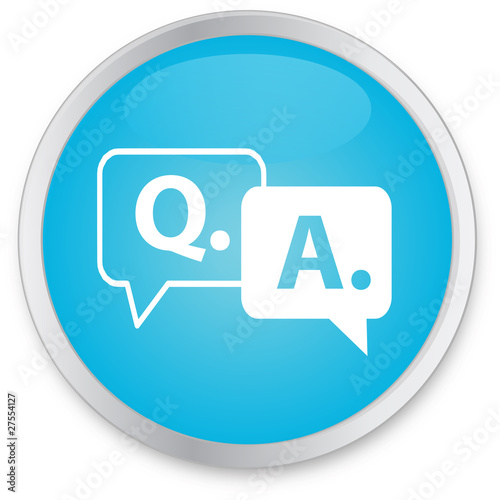 Illustration: Questions Button Questions Button
