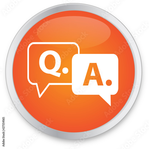 Illustration: Questions Button Questions Button