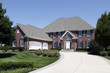 Luxury brick home with three car garage Luxury brick home with three car garage