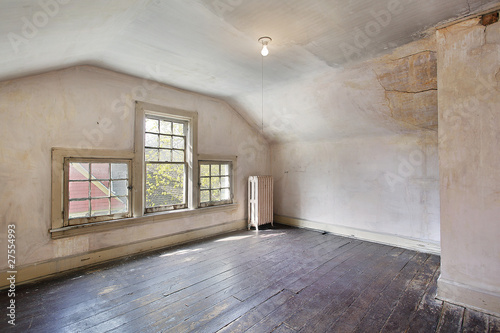 Photo: Pink bedroom in old abandoned home Pink bedroom in old abandoned home