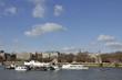 View of the Embankment, River Thames, London