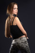 brunette in the studio brunette in the studio
