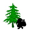 Santa Claus with tree