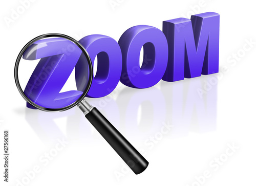 Illustration: zoom focus and magnify detective search zoom focus and magnify detective search