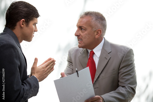 Photo: Angry boss Angry boss