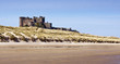 Bamburgh Castle from the Beach Bamburgh Castle from the Beach
