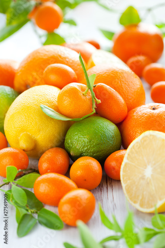 Photo: Citrus fresh fruits Citrus fresh fruits