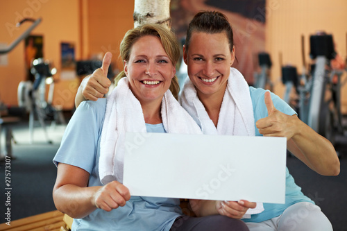 Foto: Erfolg im Fitnesscenter Erfolg im Fitnesscenter