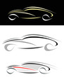 Sport car logo Sport car logo