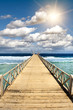 Wooden jetty Wooden jetty