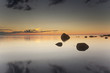 Beautiful ocean view. Sun rising. Beautiful ocean view. Sun rising.