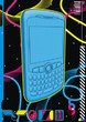 High quality illustration of a modern smart phone. High quality illustration of a modern smart phone.