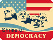 Vector: Mount Rushmore – Shrine of Democracy Mount Rushmore – Shrine of Democracy