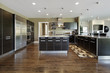 Kitchen in luxury home