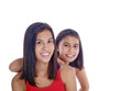 my sister and me