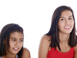 my sister and me