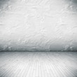 white floor