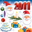 Christmas decoration set Christmas decoration set
