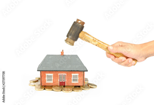 Photo: House market crisis House market crisis