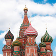 St. Basil's Cathedral in Moscow on red square