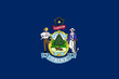 Photo en ligne au meilleur prix Maine state flag