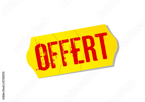 Vector: Offert Offert