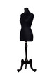 A black mannequin