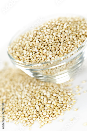 Photo: Quinoa grain in bowl Quinoa grain in bowl