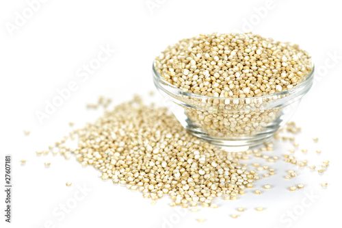 Photo: Quinoa grain in bowl Quinoa grain in bowl