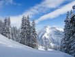 Winter in alps