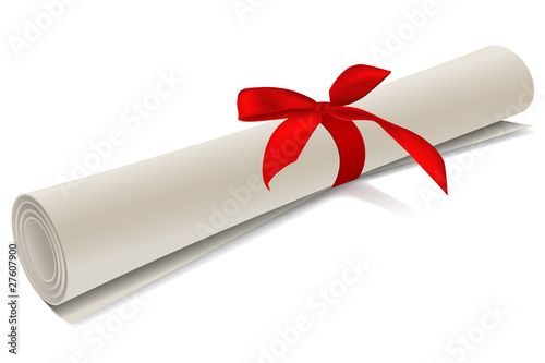 Illustration: diploma degree diploma degree