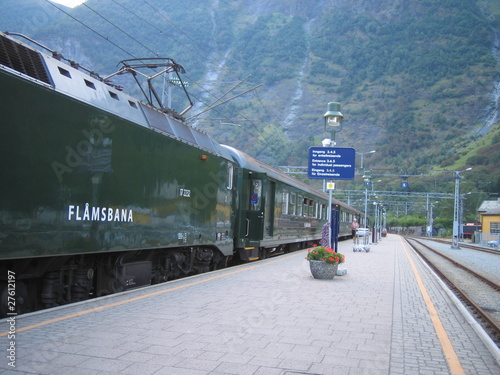 Photo: Flåm Railway Flåm Railway