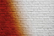 Gradient brick wall