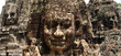 Stone Buddhist Face, Bayon Temple, Cambodia