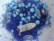 perles bleu