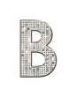 B - Alphabet strass et paillettes
