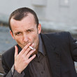 homme fumeur