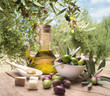 Oil and olives