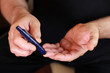 Blood sugar test