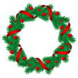 Christmas pine garland Christmas pine garland