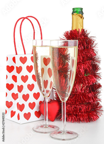Foto: champagne pour noël champagne pour noël