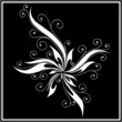 floral vector element floral vector element