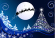 Landscape and tree shimmering moon slide Landscape and tree shimmering moon slide