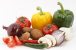 Foto: Frisches, knackiges Gemüse/Vegetable komposition Frisches, knackiges Gemüse/Vegetable komposition