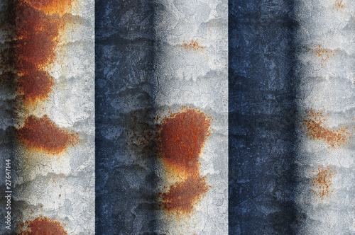 Photo: macro corrugated iron macro corrugated iron